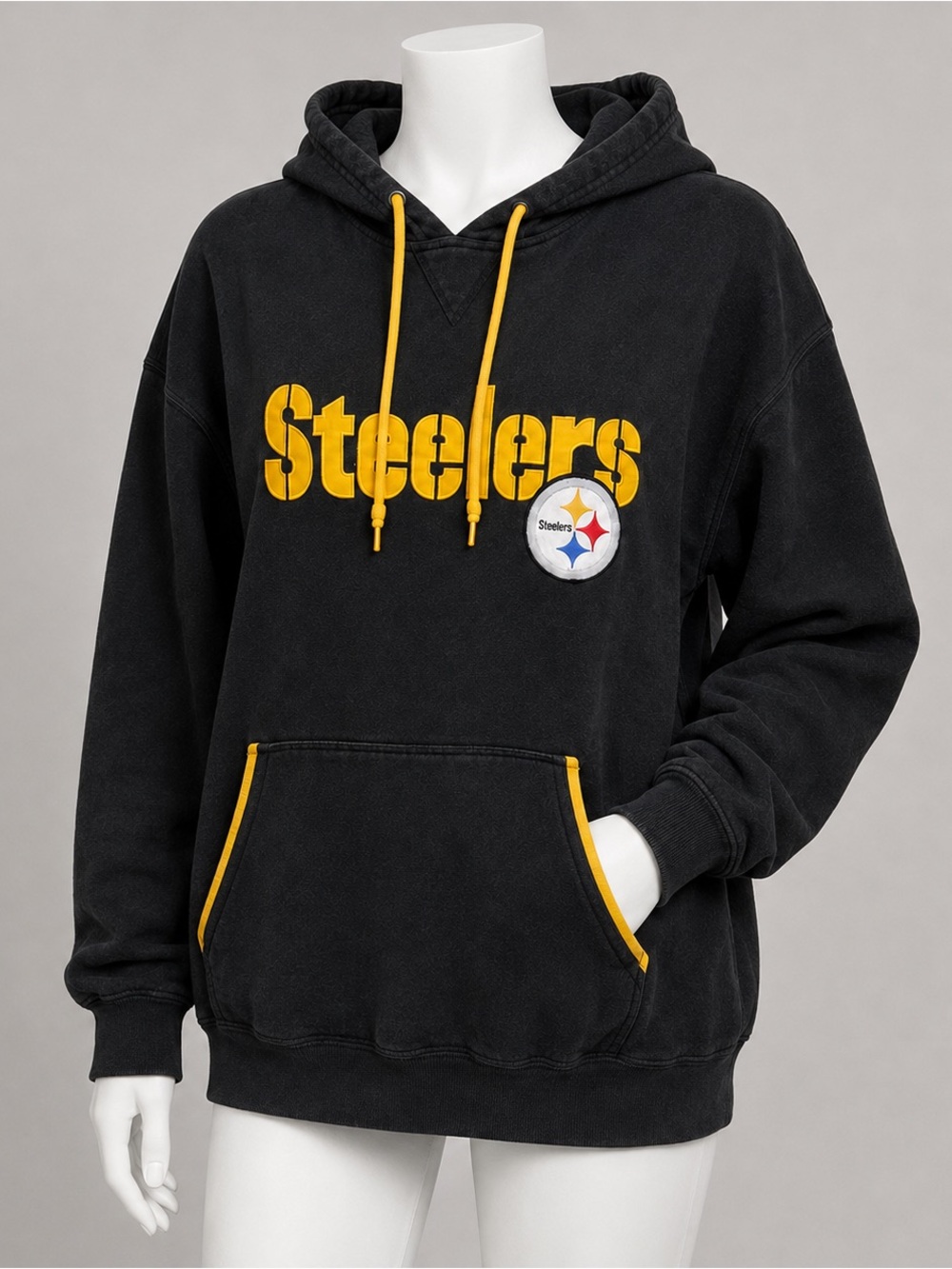 Y2K Vintage Pittsburgh Steelers Black NFL Hoodie